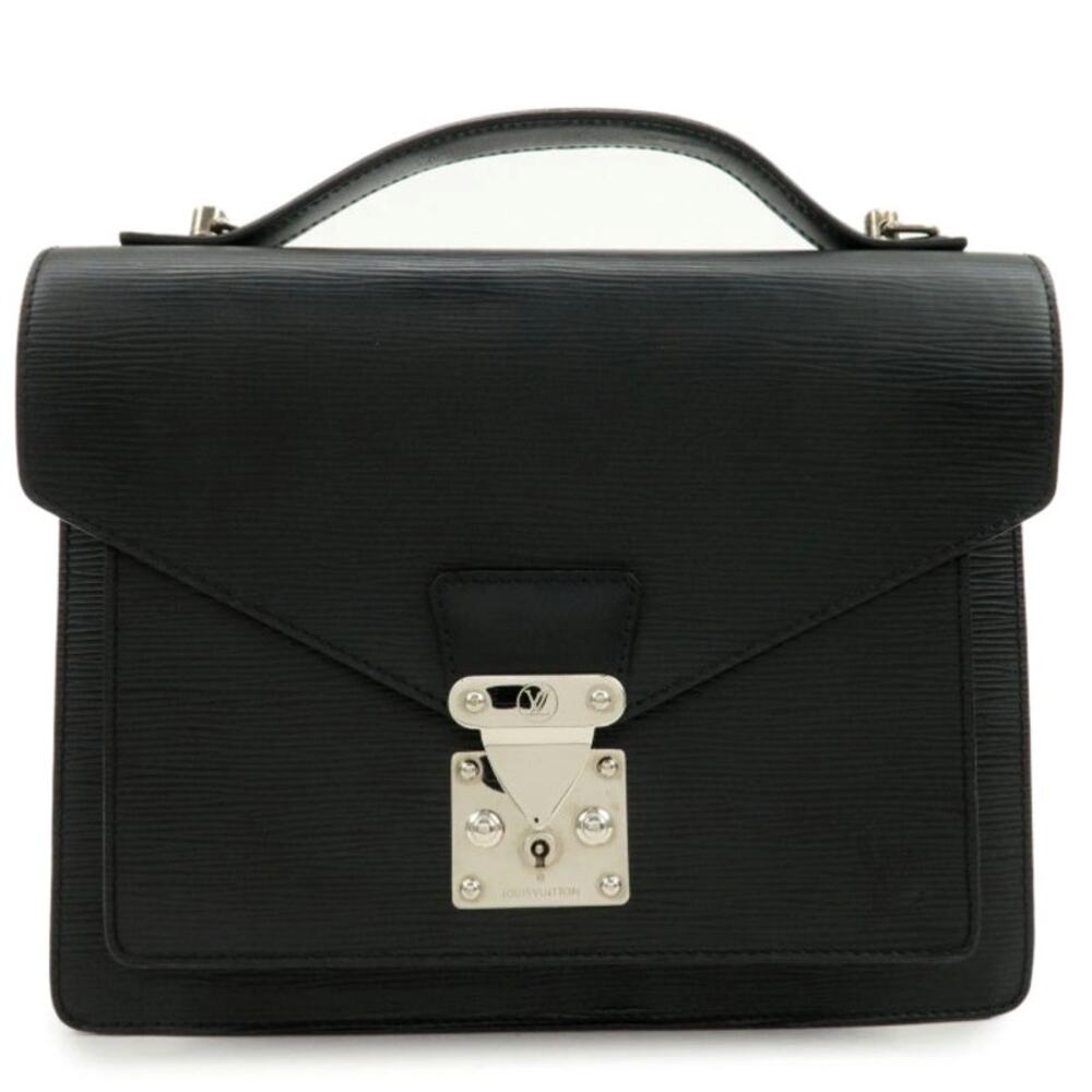 💎✨STUNNING✨💎AUTHENTIC Louis Vuitton Shoulder Bag Hand Bag Noir - Picture 3 of 15